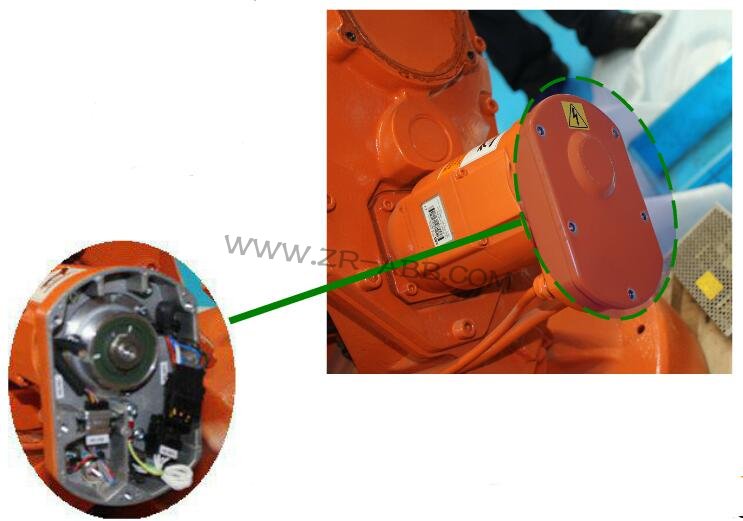 ABB机器人IRB2400系列伺服电机轴拆装步骤流程