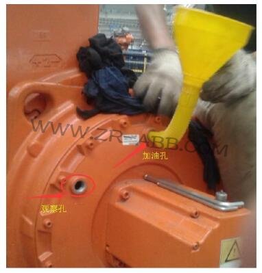 ABB机器人IRB6650S换油及保养流程指引