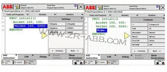 ABB机器人虚拟示教器系统应用与实践