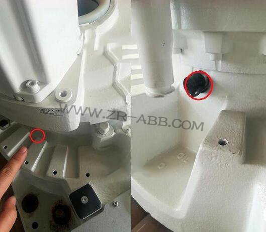 ABB机器人IRB460保养换油流程