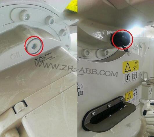 ABB机器人IRB460保养换油流程