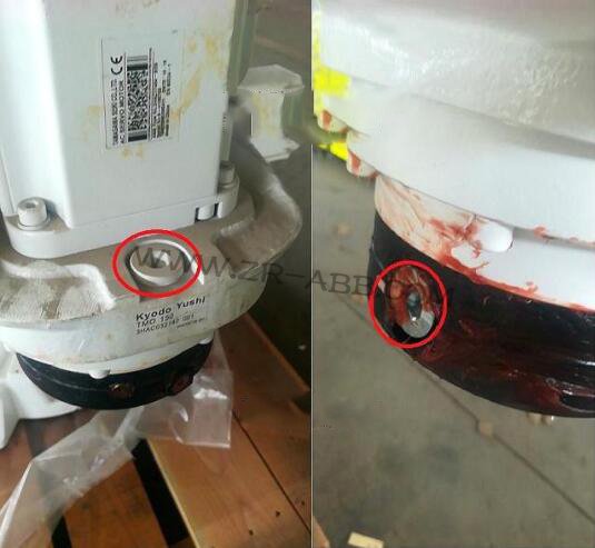 ABB机器人IRB460保养换油流程