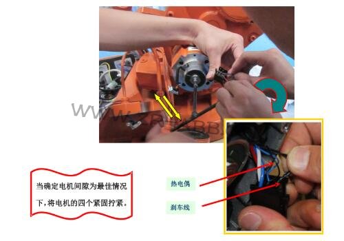 ABB机器人伺服电机维修更换流程
