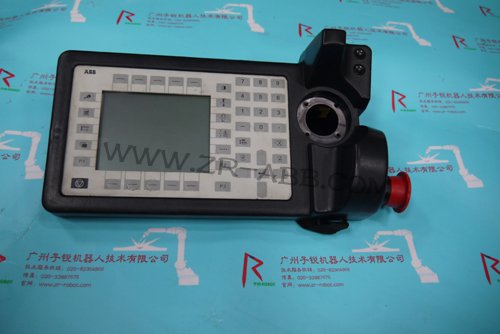 ABB机器人示教盒通电不显示故障维修
